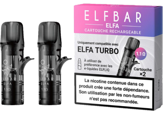 B.10 Etuis 2 pods de rechange ELFA TURBO