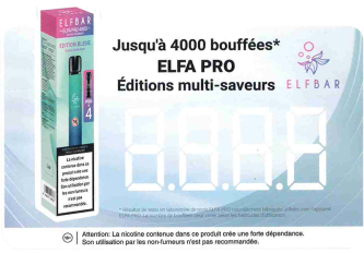 Stop rayon prix ELFA PRO 4000