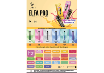 Affiche A3 parfums ELFA PRO