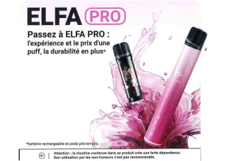 Stop rayon rose ELFA PRO
