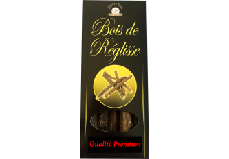 B.16 étuis 4 bâtons réglisse bois