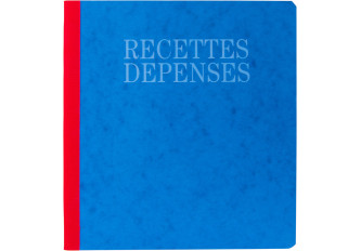 REGISTRE RECETTES ET DEPENSES 80P