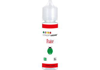 FL 50ML 50/50 FRAISE 0MG