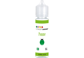 FL 50ML 50/50 POMME 0MG