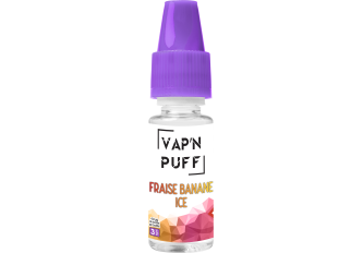 3xFL 50/50 VAP'N  PUFF Fraise banane 3mg