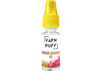 3xFL 50/50 VAP'N  PUFF Fraise banane 6mg