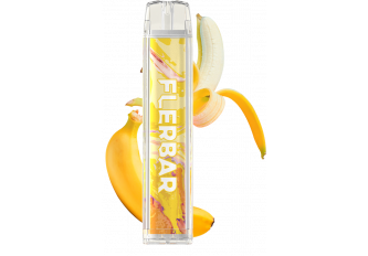 B. 10 Vape Pens FLERBAR Banana Ice 0mg