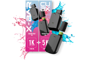 Lot 5 recharges CUB-X de 2 pods Fruit du dragon  20mg