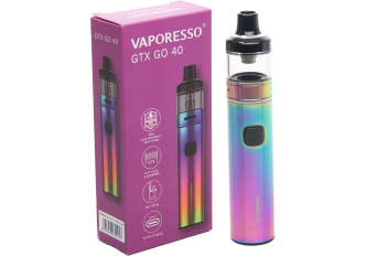 E-cig GTX GO 40 rainbow