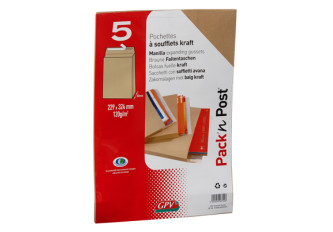 Majuscule-enveloppes Kraft 90g 16x23 cm Bandes Detachables Ab - Paquet De  50 format mm 162 x 229 : : Fournitures de bureau