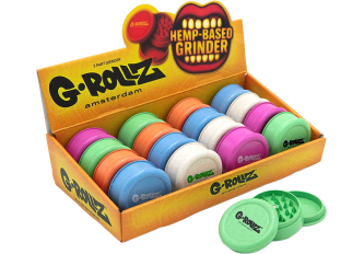 Boite tabac HEMP 60mm 3 parties G-ROLLZ