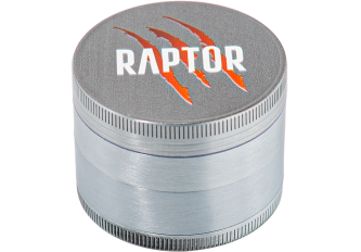 Boite tabac RAPTOR 50mm 4 parties silver