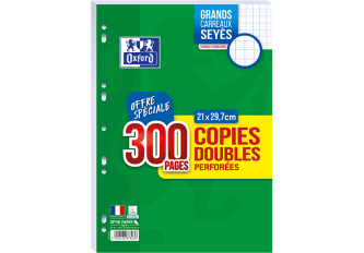 Etuis 300 copies double oxford a4 GC