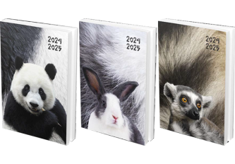 Agenda hebdomadaire FAC 12x17cm ANIMAUX
