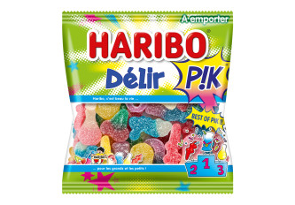 C. 30 sachets HARIBO DELIR PIK 120gr