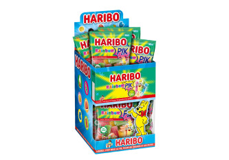 B.30 sachets Haribo Rainbow Pik