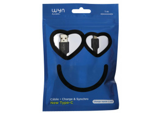 Câble USB Type-c SMILE WYN