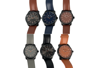 Lot 6 montres homme assortis