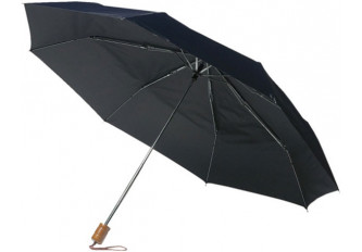 Parapluie manche bois noir