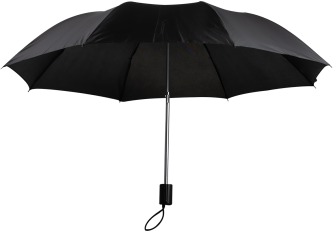 Parapluie manche plastique noir