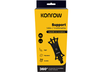 Support téléphone vélo + Trotinette KONROW