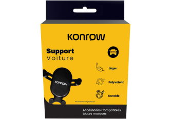 Support téléphone voiture KONROW