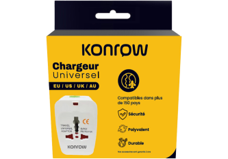 Chargeur de voyage KONROW