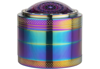 Boite tabac 50mm 4 parties RAINBOW