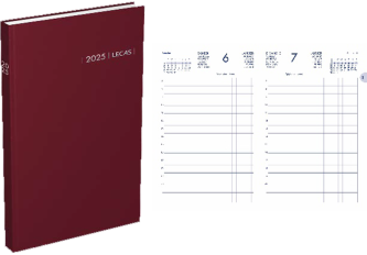 Agenda poche 1jour/page EURO/CENT