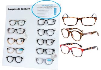 P.24 lunettes loupes classiques
