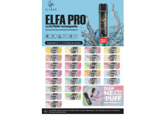 Affiche A3 parfums ELFA PRO