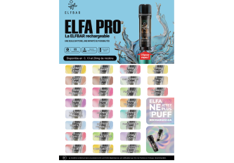 Affiche A3 parfums ELFA PRO