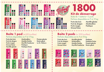 AFFICHE A3 GAMME WPUFF 1800