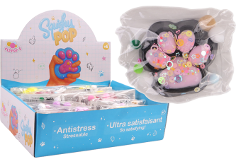Présentoir 16 SQUISHY patte de chat