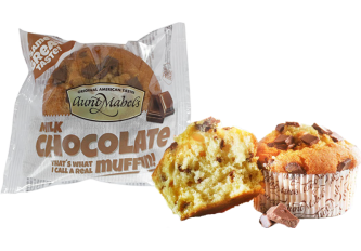 C.16 muffins chocolat au lait 100gr