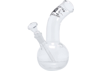 Pipe à eau verre AMSTERDAM H18cm Ø36mm