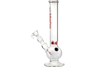 Pipe à eau verre  BOOST Hx32cm Ø40mm
