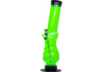 Pipe à eau acrylique GRIP vert
