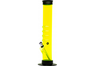 Pipe à eau acrylique STRAIGHT jaune
