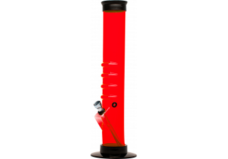 Pipe à eau acrylique STRAIGHT rouge