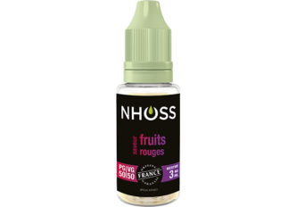 5X10ML FRUITS ROUGES 3MG