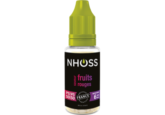 5X10ML FRUITS ROUGES 6MG