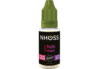 5X10ML FRUITS ROUGES 11MG