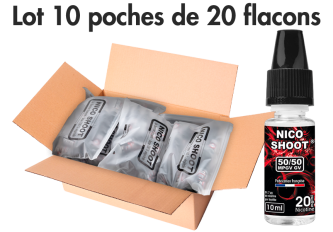 C.10 poches 20 NICOSHOOT 10ml