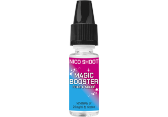 B.10 flacons MAGIC BOOSTER Frais & sucré