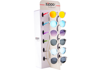 Présentoir 9 lunettes solaires ZIPPO