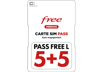 Lot SIM FREE MOBILE PASS L 5+5