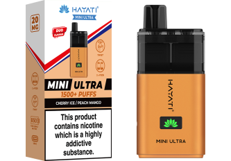 Lot 5 Kits 2en1 PAX cerise pêche mangue 10mg