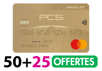 PROMO PCS ABSOLUT 50+25