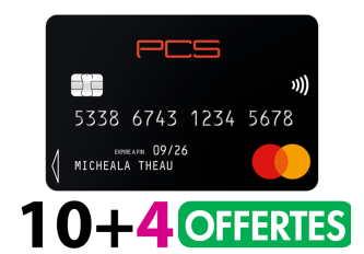 PROMO PCS BLACK 10+4